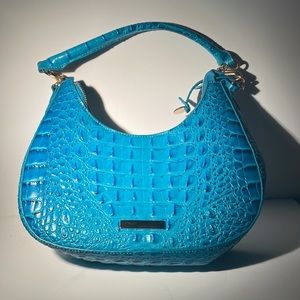 Turquoise Alligator Skin Purse
